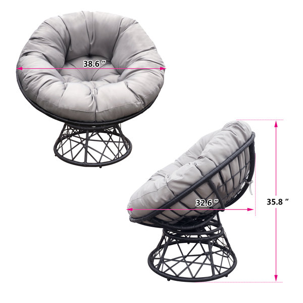 Papasan dimensions outlet